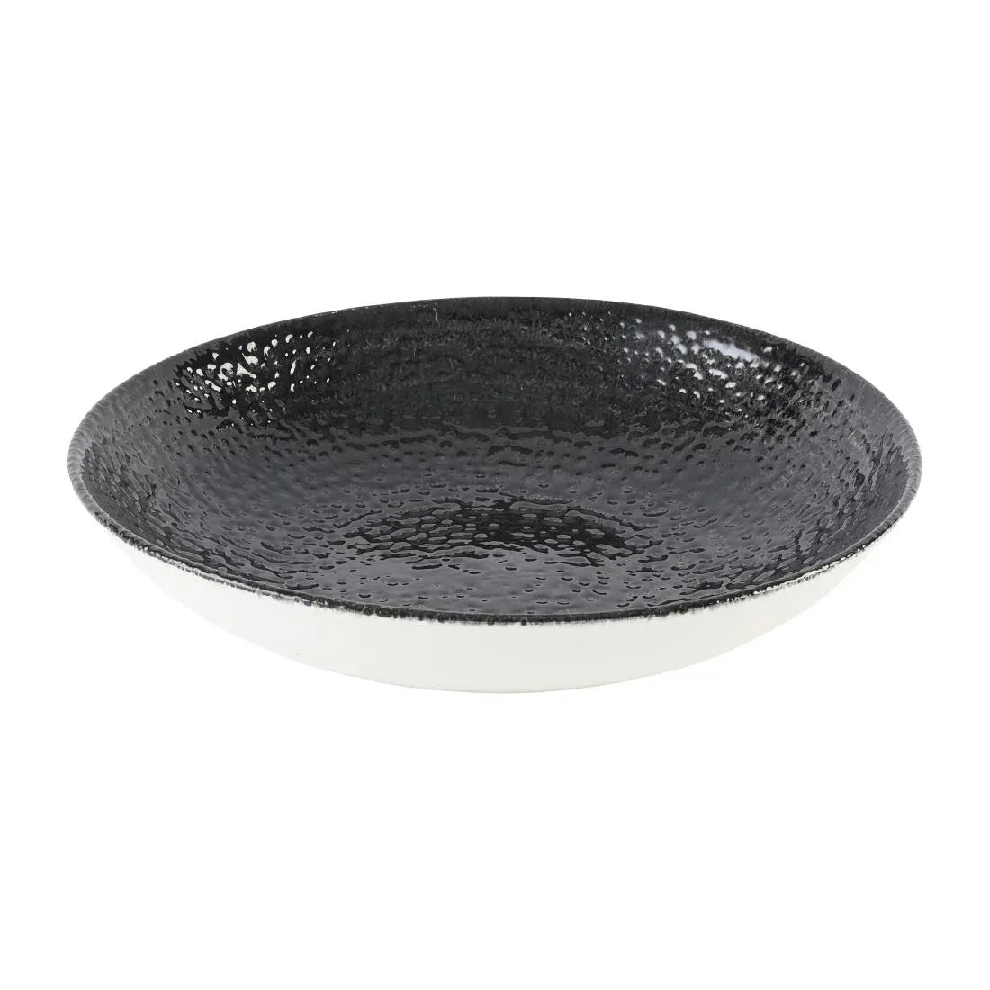 DX821 Churchill Studio Prints Homespun Chroma Carbon Coupe Bowl 182mm (Pack of 12) - JD Catering Equipment Solutions Ltd