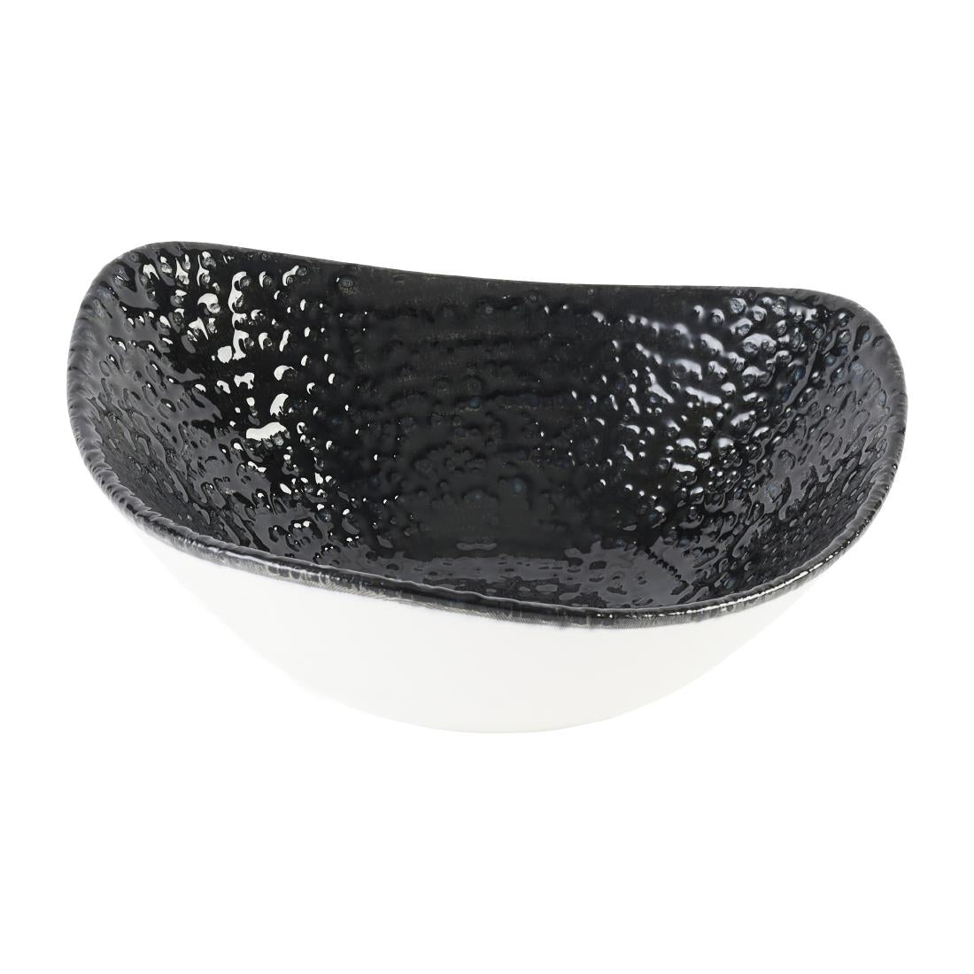 DX826 Churchill Studio Prints Homespun Chroma Carbon Triangle Bowl 185mm (Pack of 12)