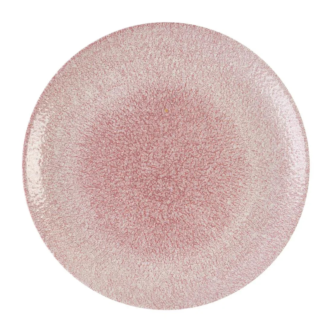 DX836 Churchill Studio Prints Raku Rose Quartz Pink Coupe Plate 288mm (Pack of 12) - JD Catering Equipment Solutions Ltd