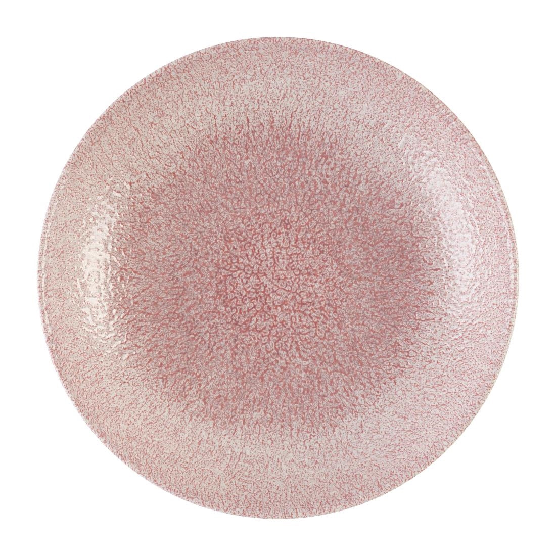 DX837 Churchill Studio Prints Raku Rose Quartz Pink Coupe Plate 260mm (Pack of 12)