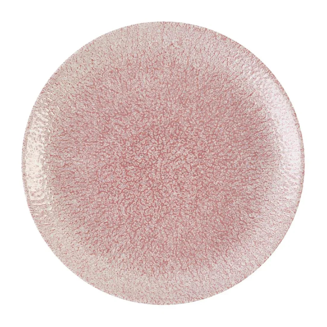 DX839 Churchill Studio Prints Raku Rose Quartz Pink Coupe Plate 165mm (Pack of 12) - JD Catering Equipment Solutions Ltd