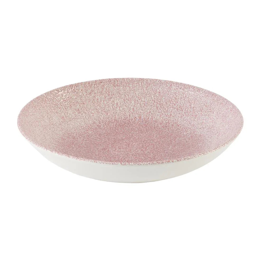 DX840 Churchill Studio Prints Raku Rose Quartz Pink Coupe Bowl 248mm (Pack of 12) - JD Catering Equipment Solutions Ltd