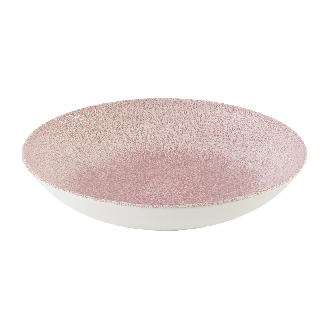 DX841 Churchill Studio Prints Raku Rose Quartz Pink Coupe Bowl 182mm (Pack of 12)
