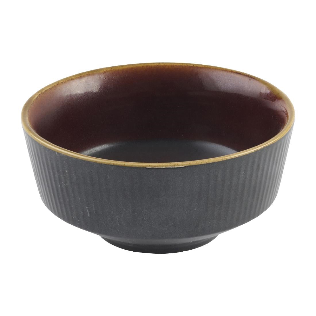 DX851 Churchill Nourish Tokyo Black Kochi Soup Bowl 62 x 130mm (Pack of 12)