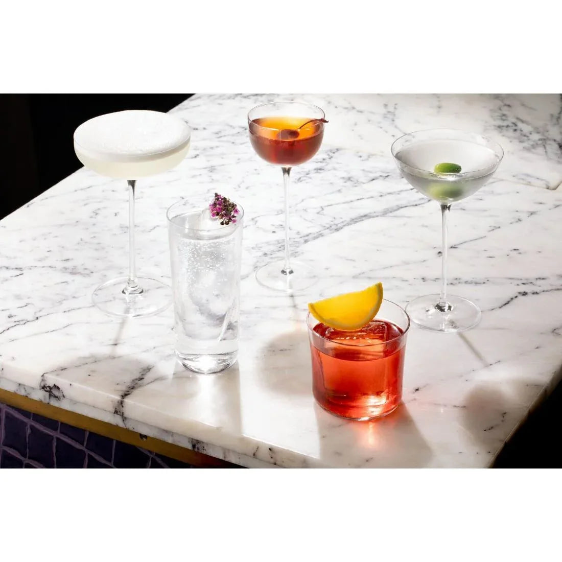 DX900 Nude Savage Highball Glasses 330ml (Pack of 6) - JD Catering Equipment Solutions Ltd