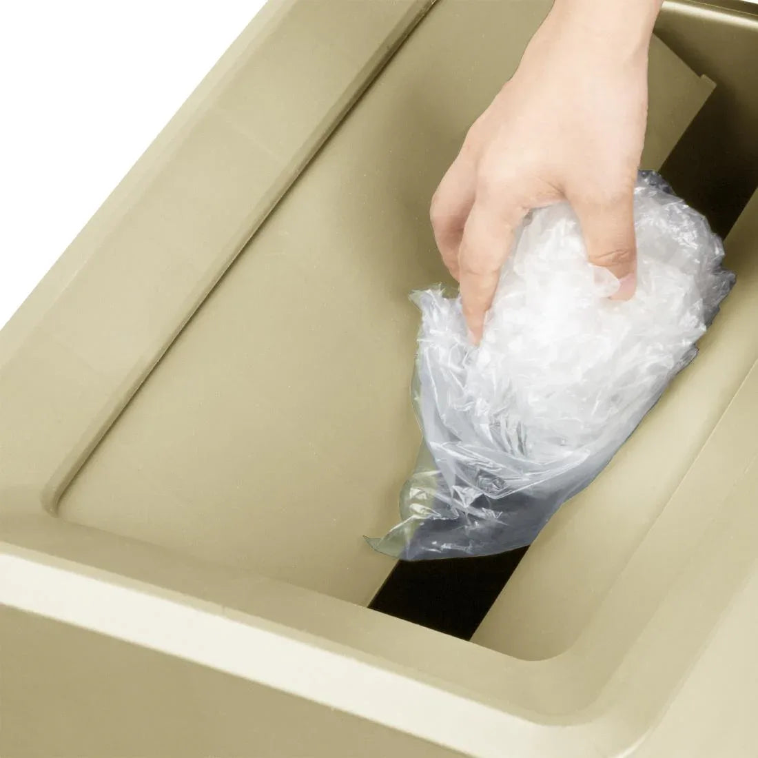 DX967 Jantex 60/80ltr Slim Bin Lid Beige