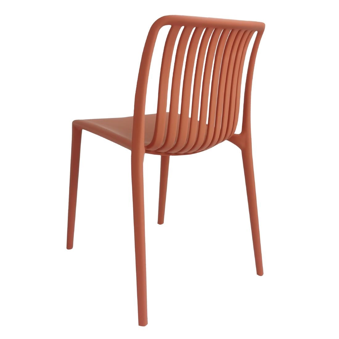 DX977 Bolero Verona Café Chairs Mild Orange (Pack of 2)