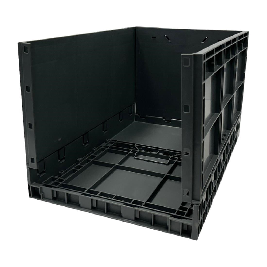 DX997 Vogue Plastic Folding Transport Storage Crate 594x396x353mm