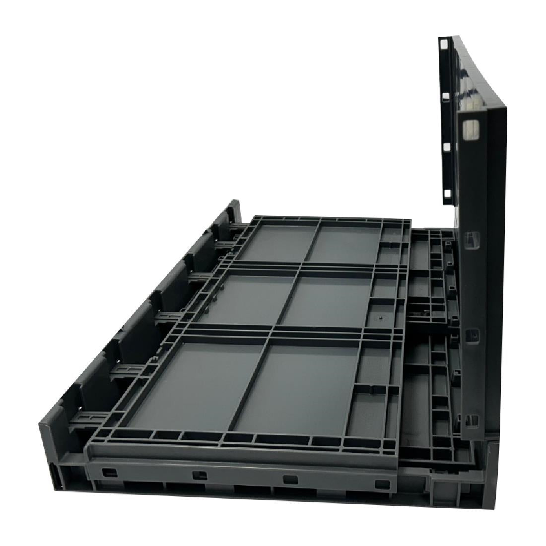 DX997 Vogue Plastic Folding Transport Storage Crate 594x396x353mm