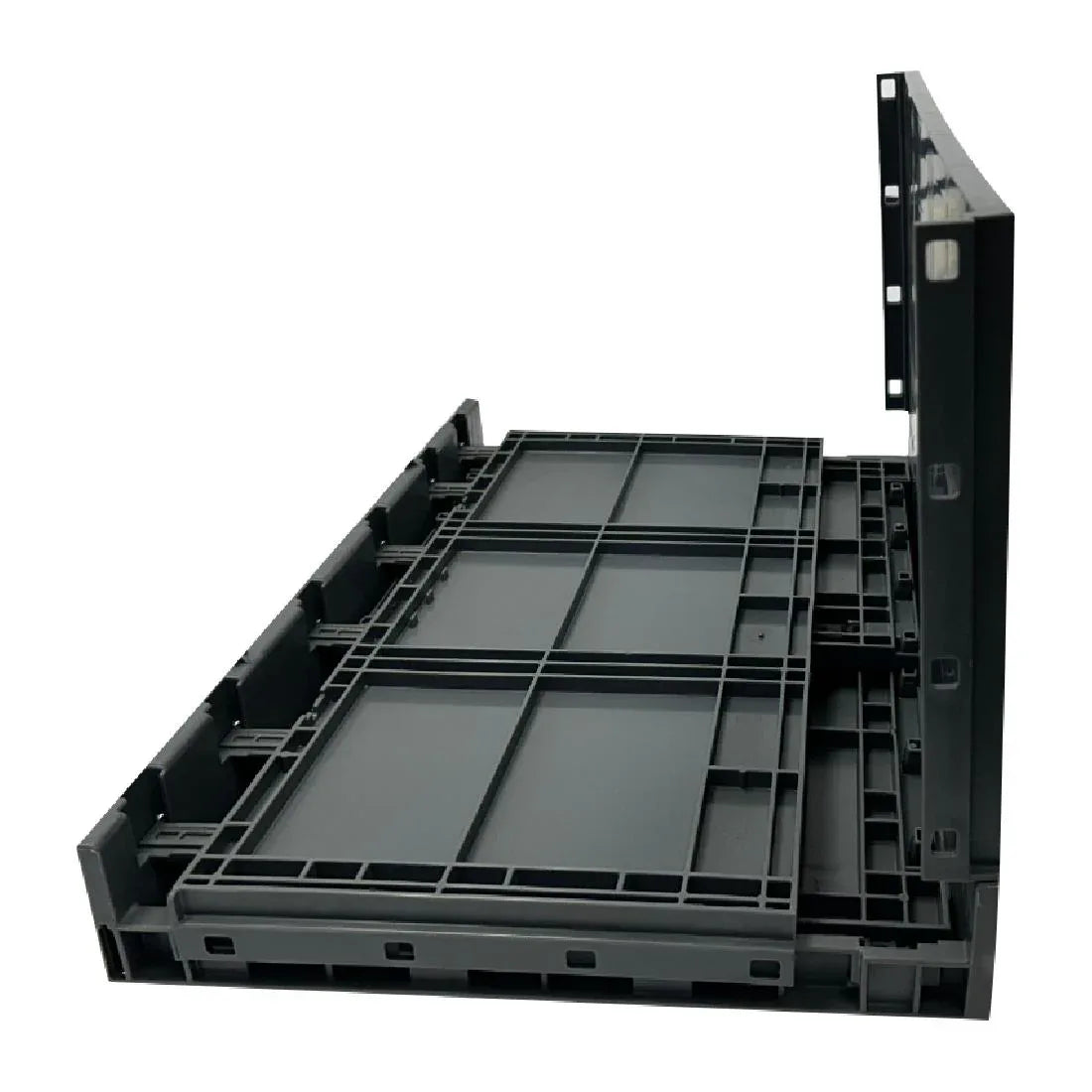 DX997 Vogue Plastic Folding Transport Storage Crate 594x396x353mm