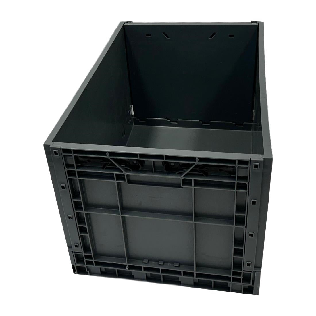 DX997 Vogue Plastic Folding Transport Storage Crate 594x396x353mm