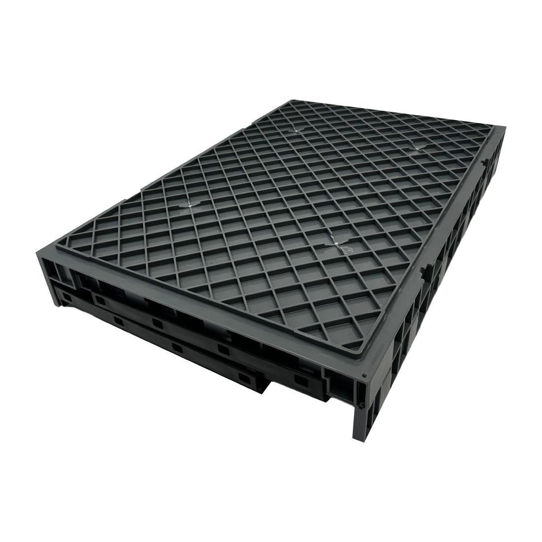 DX997 Vogue Plastic Folding Transport Storage Crate 594x396x353mm