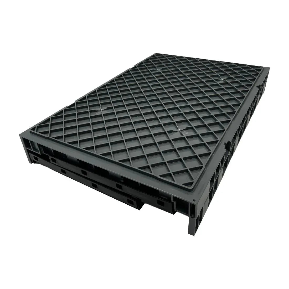 DX997 Vogue Plastic Folding Transport Storage Crate 594x396x353mm