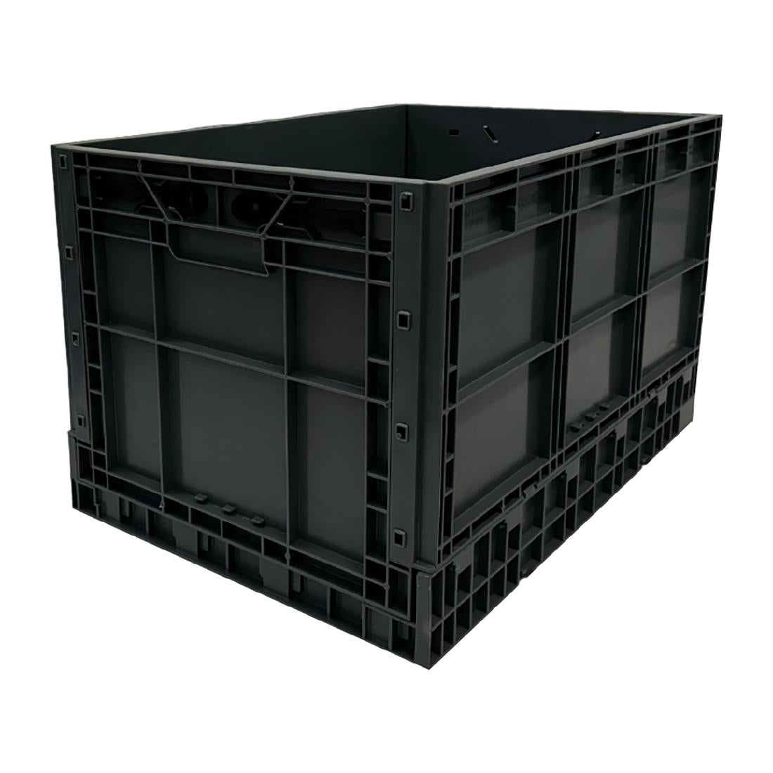 DX997 Vogue Plastic Folding Transport Storage Crate 594x396x353mm