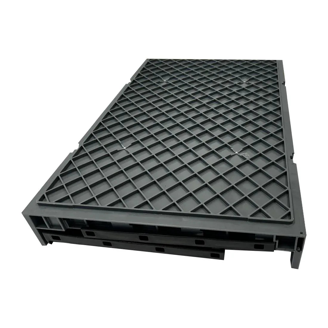 DX997 Vogue Plastic Folding Transport Storage Crate 594x396x353mm