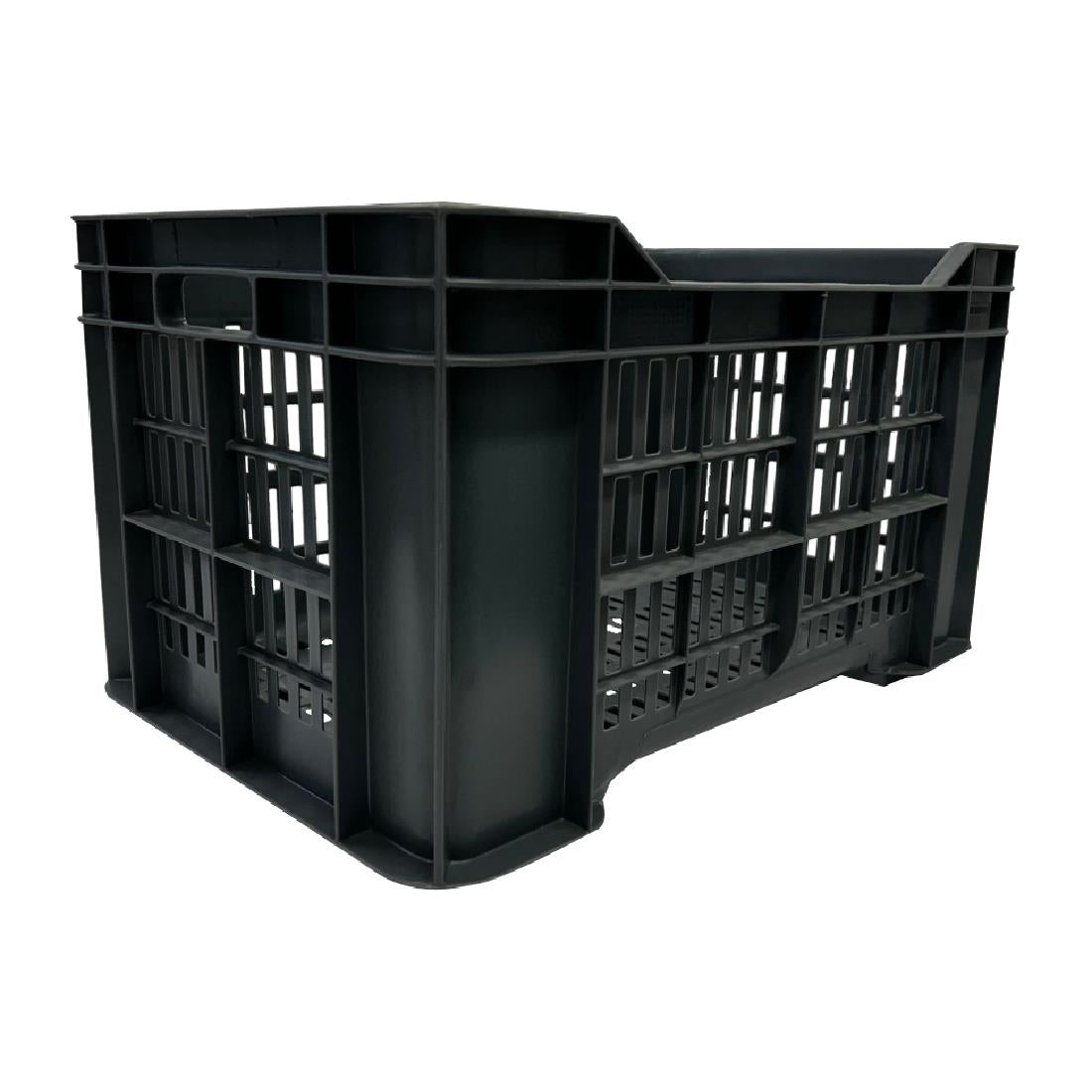 DX998 Vogue Perforated Plastic Storage Crate 542x360x290mm