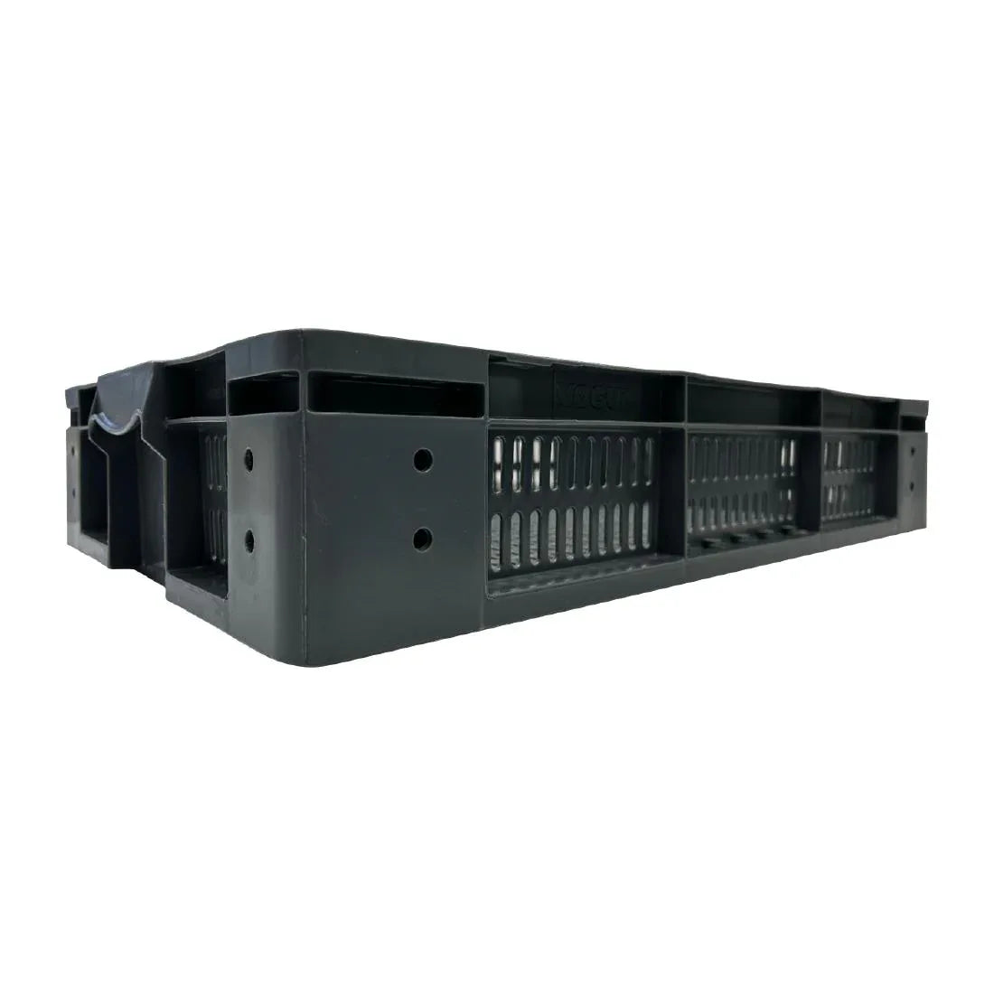 DX999 Vogue Perforated Plastic Storage Crate 600x400x120mm