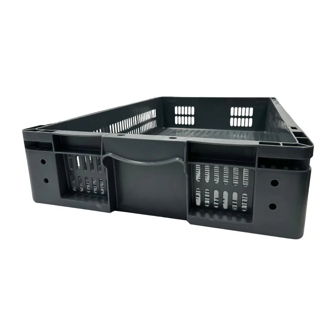 DX999 Vogue Perforated Plastic Storage Crate 600x400x120mm