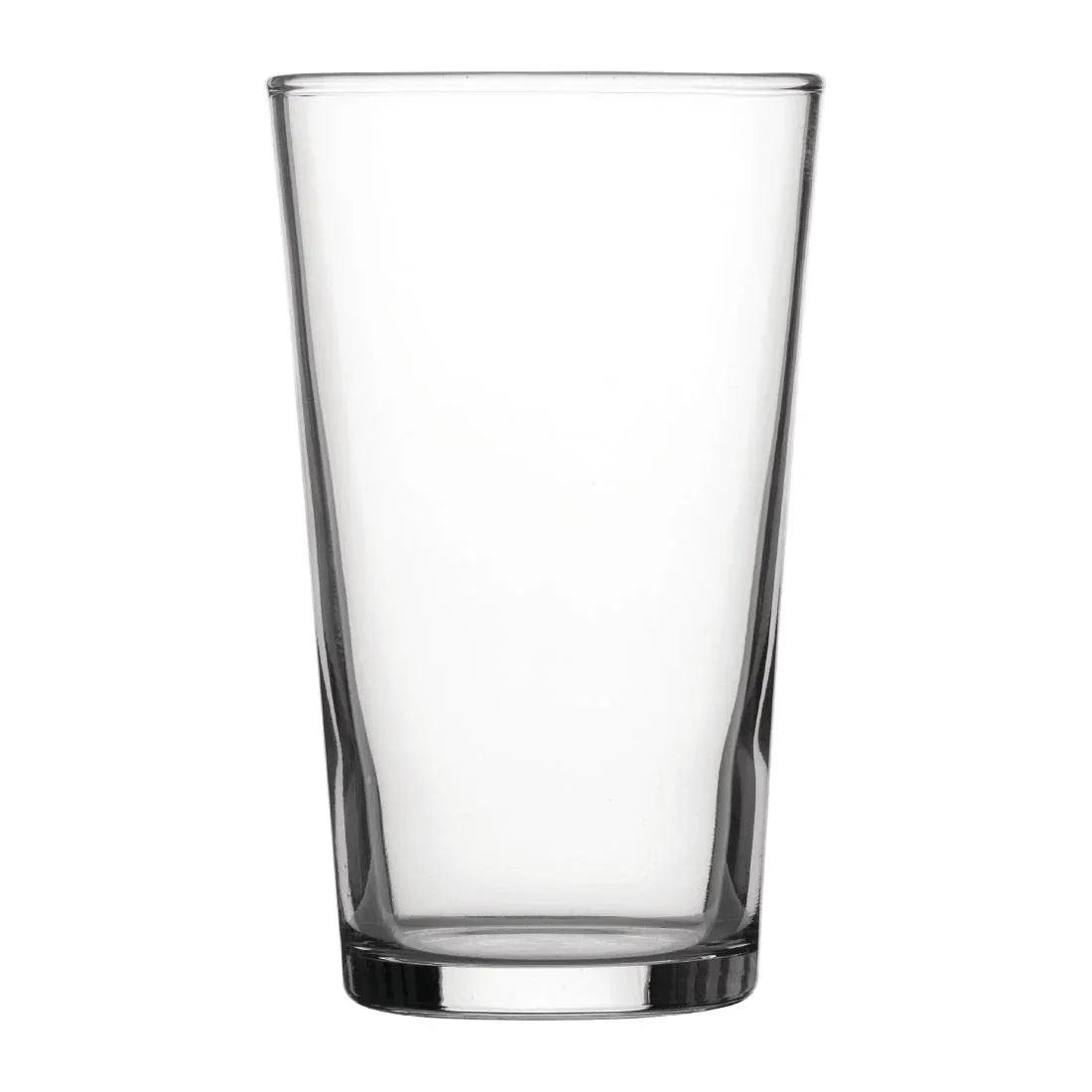 DY269 Utopia Nucleated Toughened Conical Beer Glasses 280ml CE Marked (Pack of 48) - JD Catering Equipment Solutions Ltd