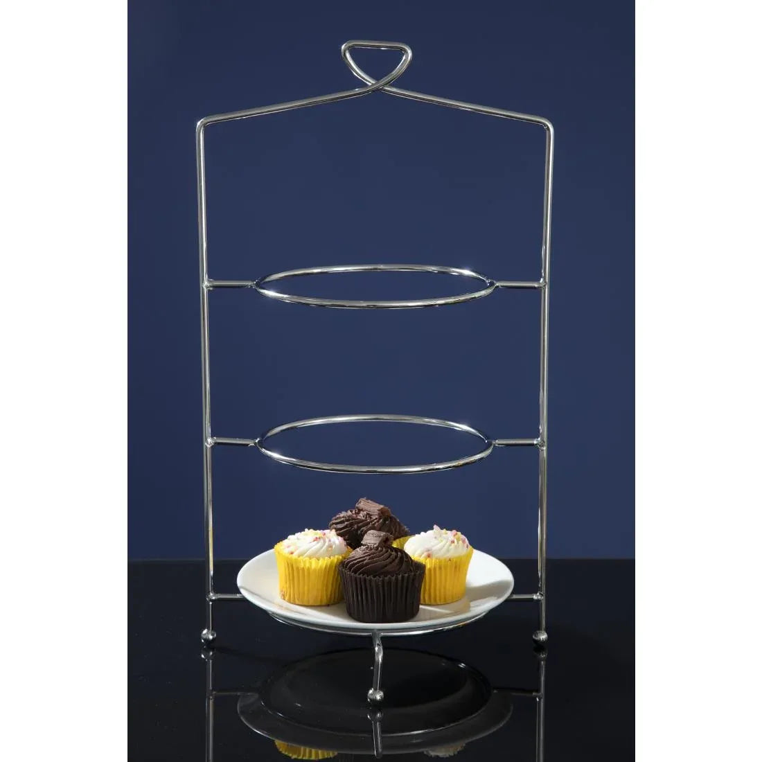 DY299 Utopia Savoy Three Tier Cake Stand 260mm - JD Catering Equipment Solutions Ltd