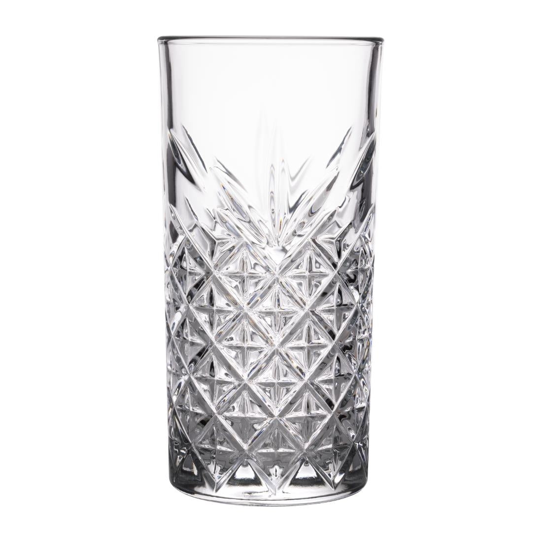 Pasabahce Timeless Vintage Long Drink Glasses 450ml (24 Pack)