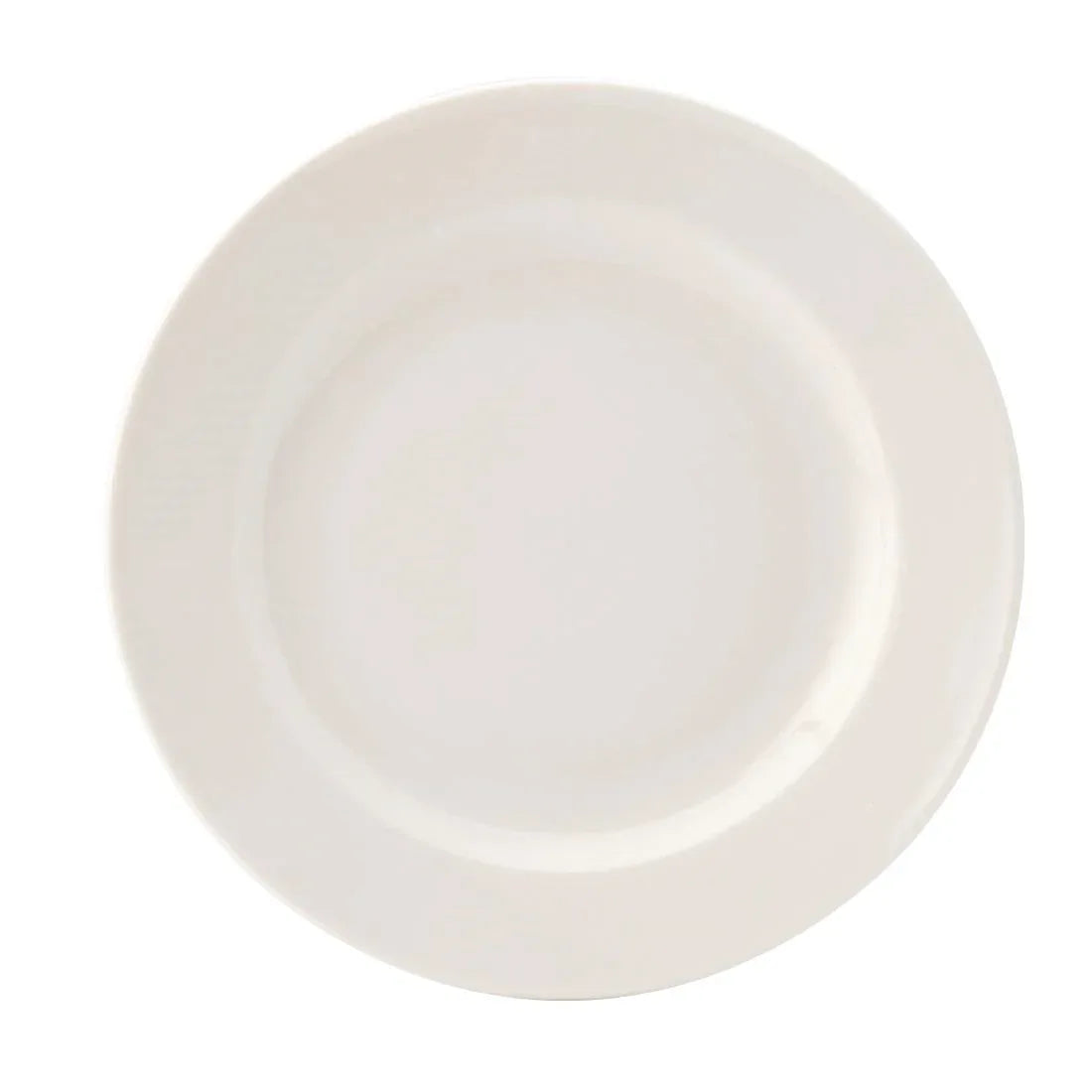 DY310 Utopia Pure White Wide Rim Plates 170mm (Pack of 24) - JD Catering Equipment Solutions Ltd