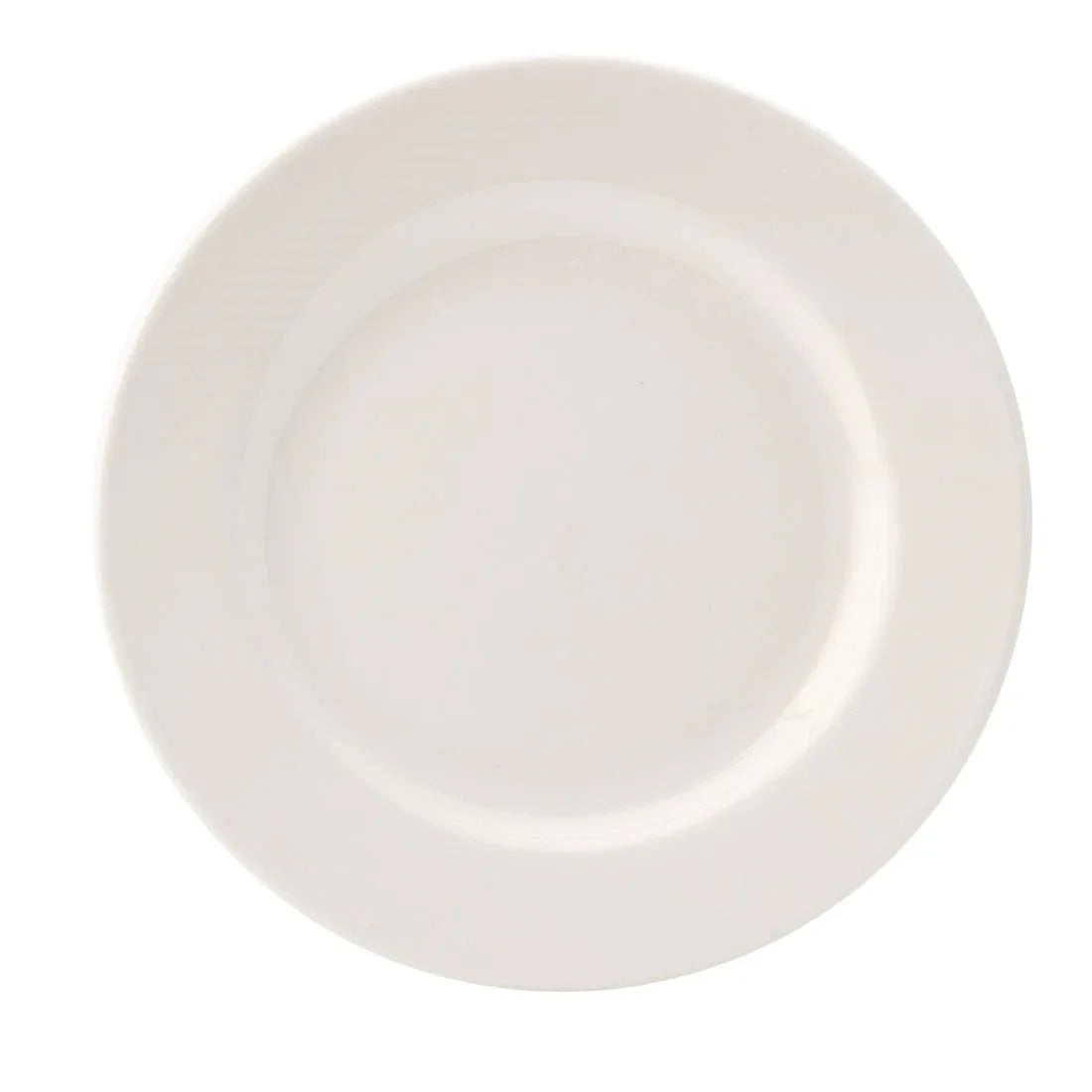 DY311 Utopia Pure White Wide Rim Plates 203mm (Pack of 24) - JD Catering Equipment Solutions Ltd