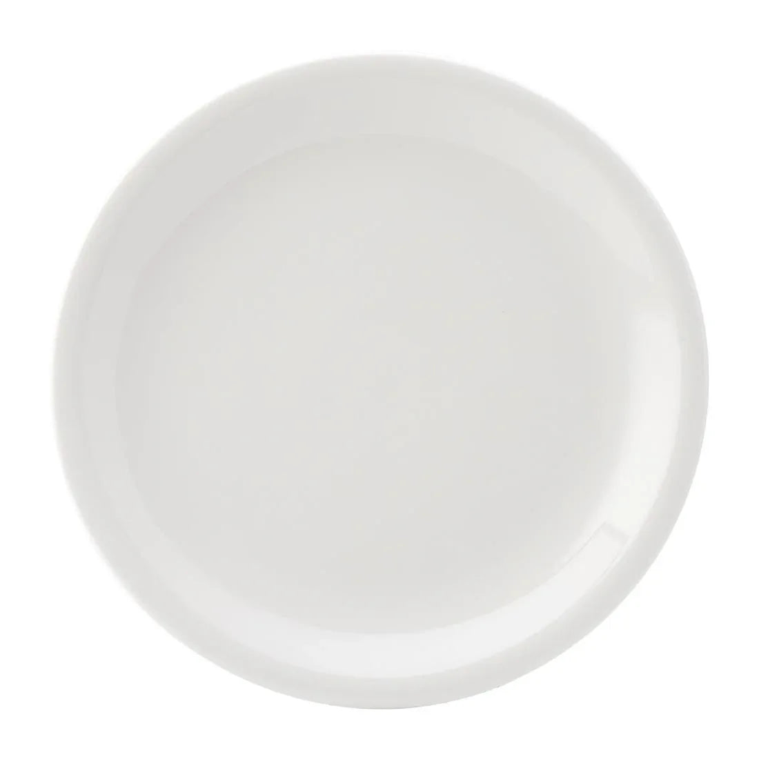 DY319 Utopia Titan Narrow Rimmed Plates White 260mm (Pack of 6) - JD Catering Equipment Solutions Ltd