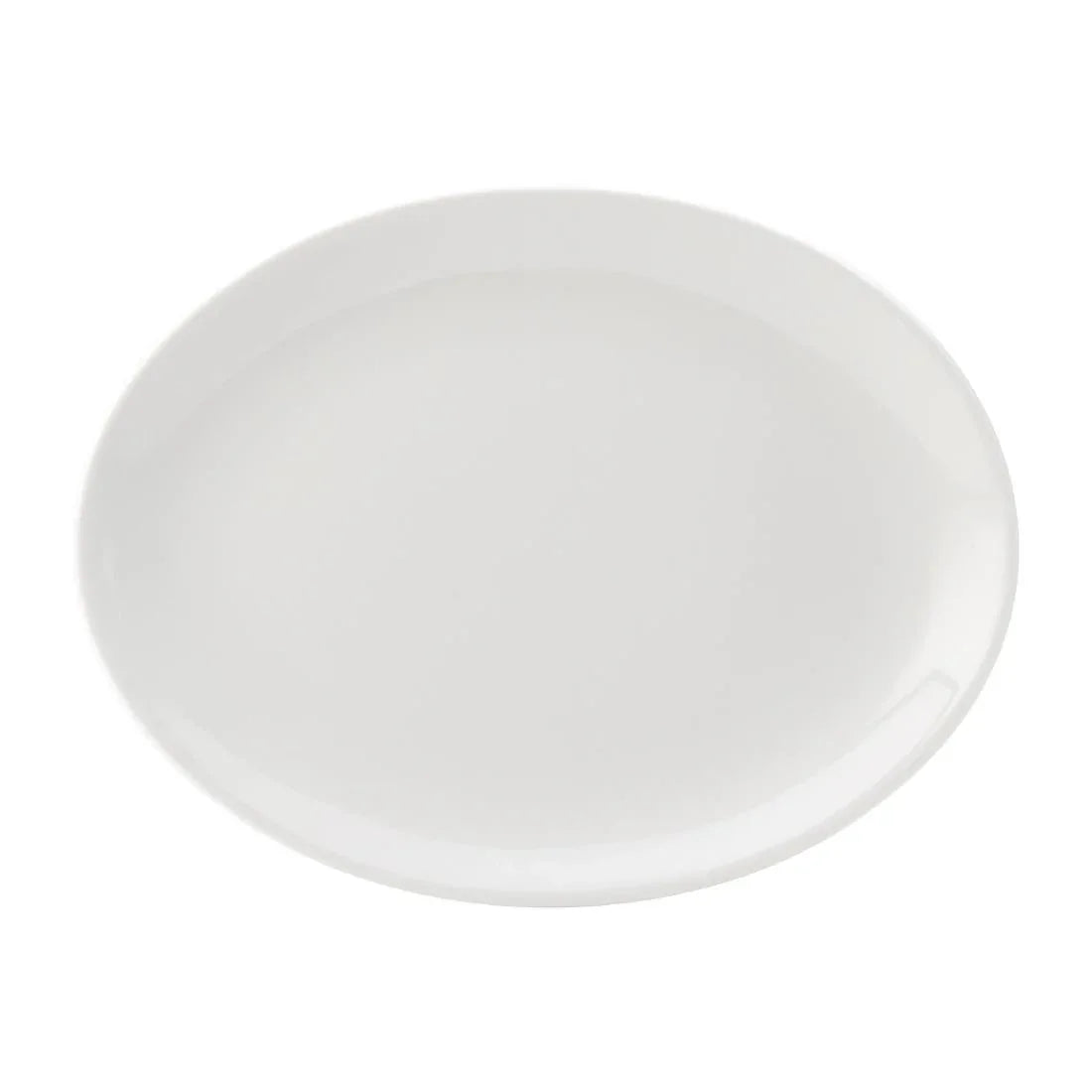 DY323 Utopia Titan Oval Plates White 210mm (Pack of 24) - JD Catering Equipment Solutions Ltd