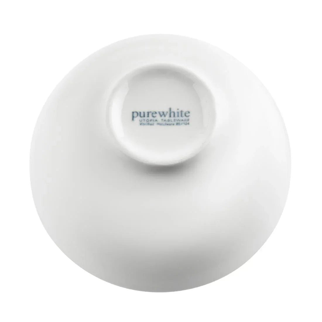 DY330 Utopia Pure White Rice Bowls 125mm (Pack of 24) - JD Catering Equipment Solutions Ltd