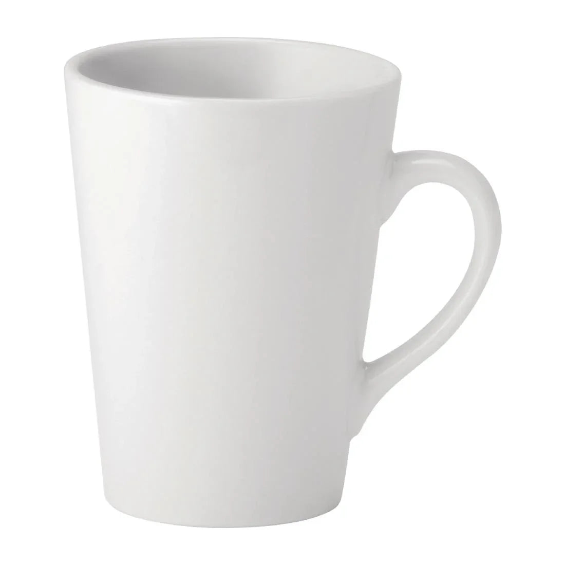 DY337 Utopia Pure White Latte Mugs 340ml (Pack of 24) - JD Catering Equipment Solutions Ltd