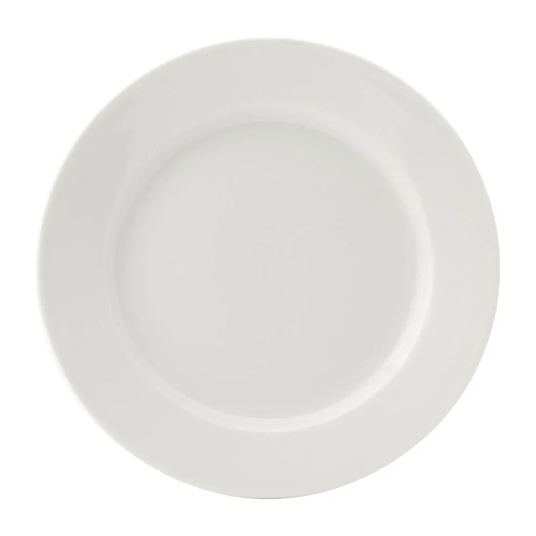 DY341 Utopia Titan Winged Plates White 190mm (Pack of 6) - JD Catering Equipment Solutions Ltd