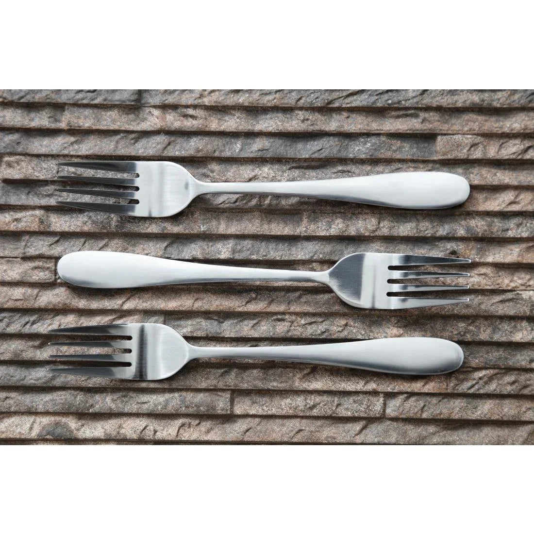 DY355 Utopia Manhattan Table Forks (Pack of 12) - JD Catering Equipment Solutions Ltd