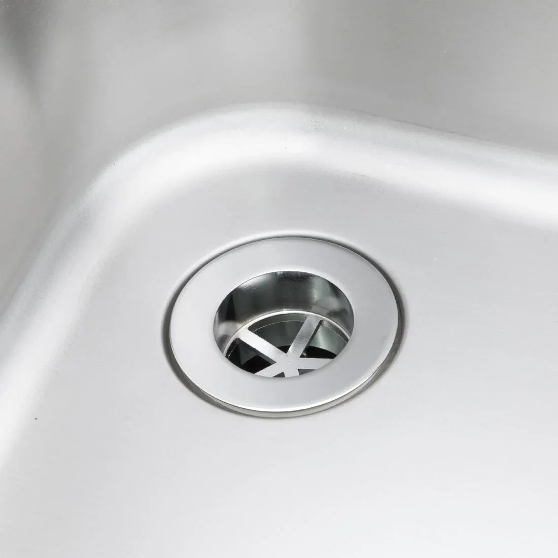 DY829 Vogue Double Sink with Double Drainer 2100mm - JD Catering Equipment Solutions Ltd