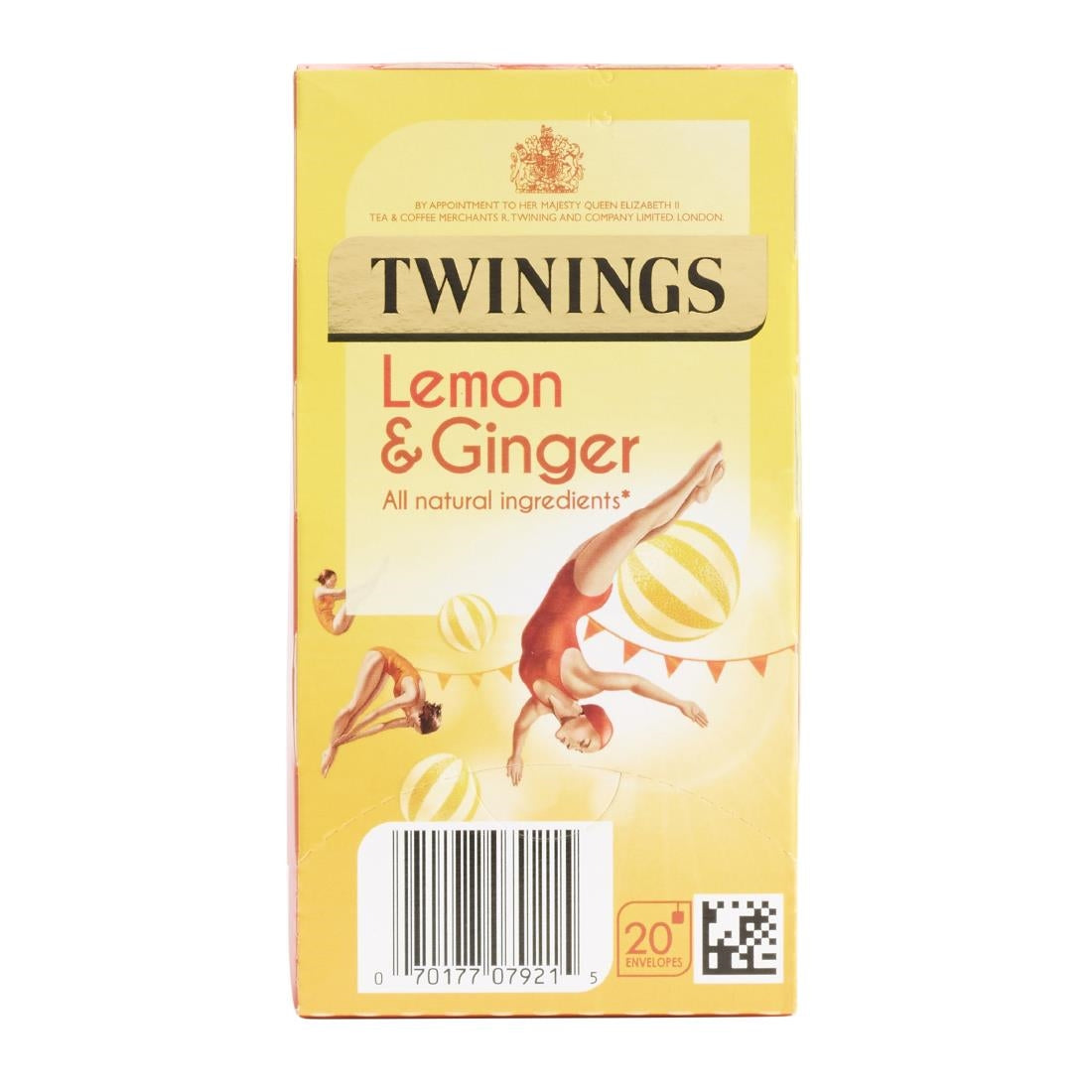 DZ462 Twinings Lemon & Ginger Enveloped Tea Bags (Pack of 240)
