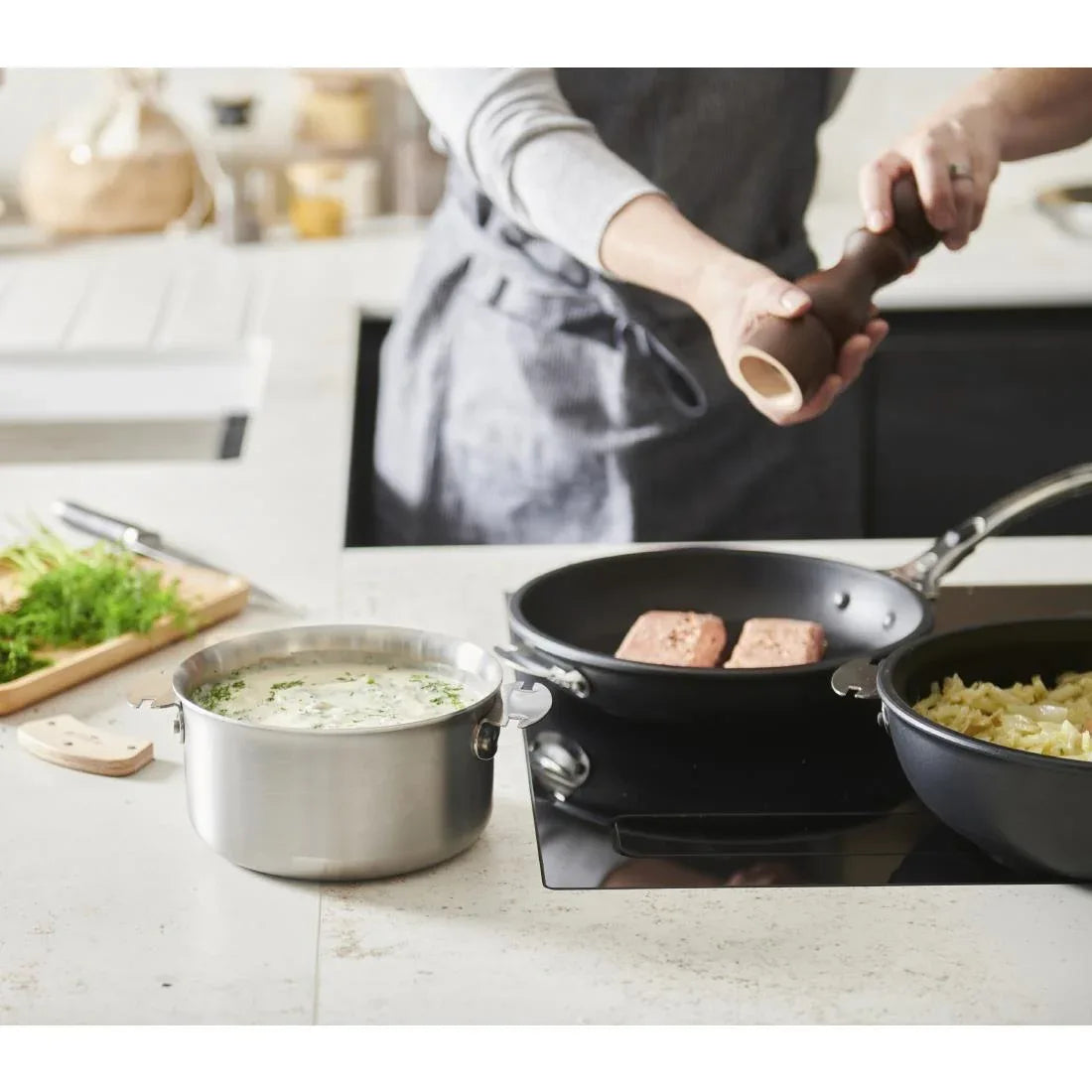 DZ711 De Buyer Choc Extreme Frying Pan LOQY 280mm