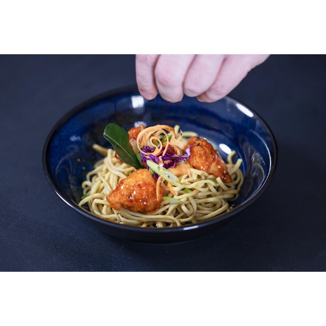 DZ773 Olympia Luna Midnight Blue Coupe Bowls 210mm (Pack of 4)