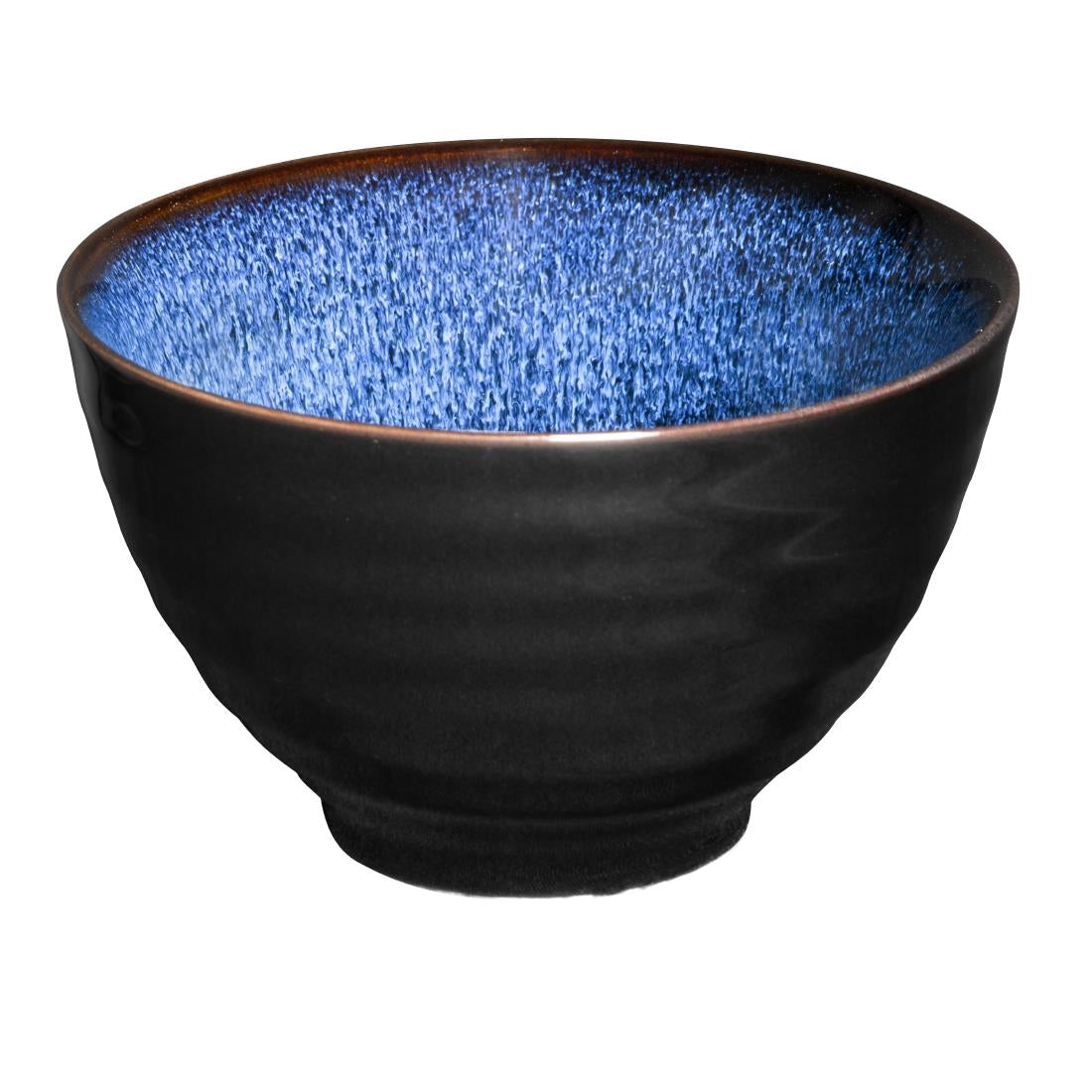 DZ774 Olympia Luna Midnight Blue Footed Bowls 115mm (Pack of 8)