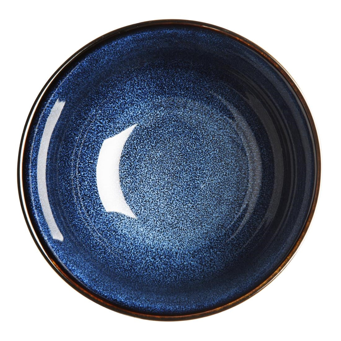 DZ775 Olympia Luna Midnight Blue Footed Bowls 150mm (Pack of 6)