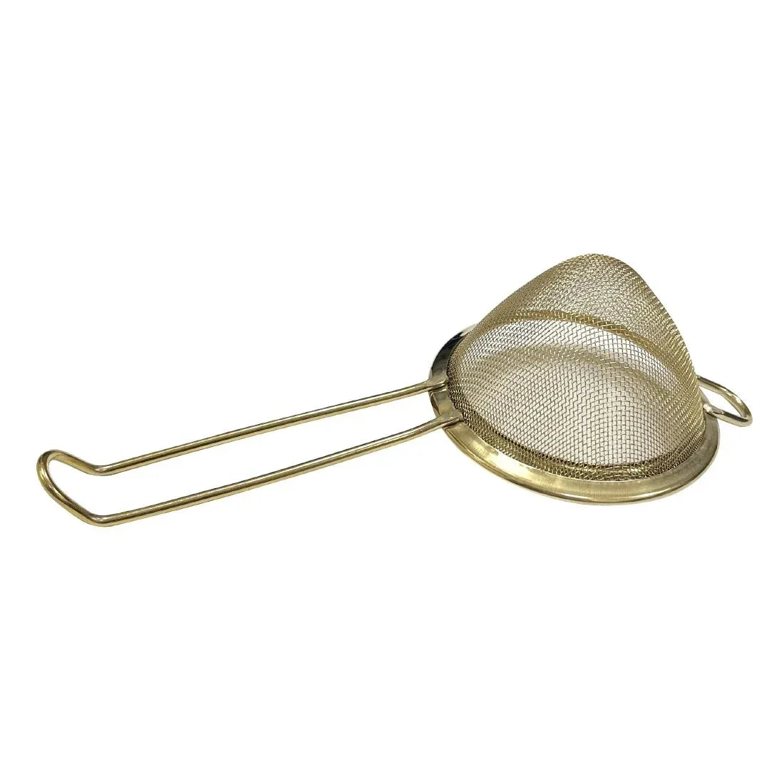 DZ795 Beaumont Fine Mesh Strainer Gold Plated - JD Catering Equipment Solutions Ltd