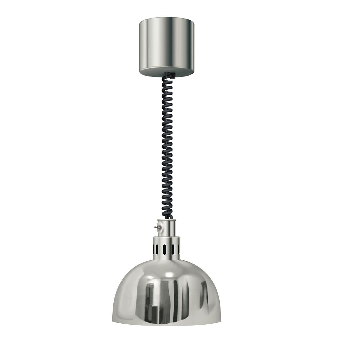DZ821 Hatco Decorative Heat Lamp Bright Nickel DL-750-RL