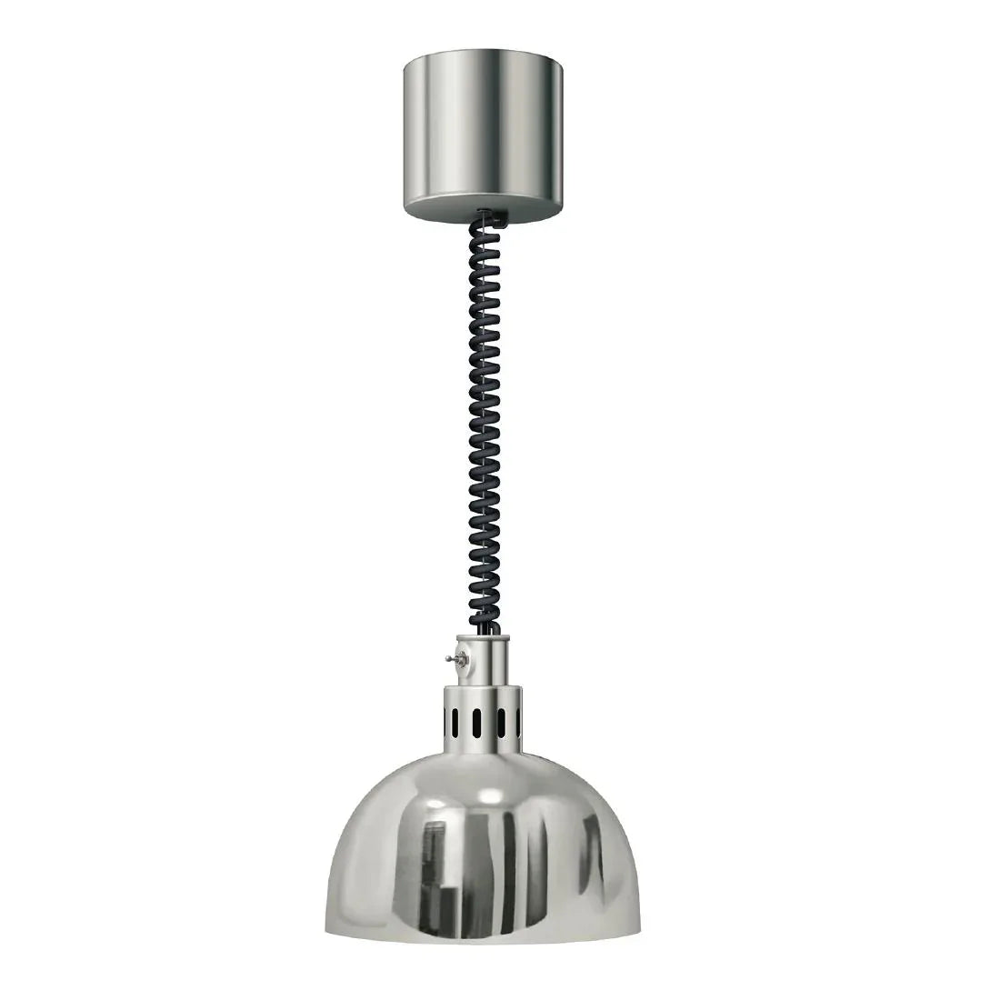 DZ821 Hatco Decorative Heat Lamp Bright Nickel DL-750-RL - JD Catering Equipment Solutions Ltd