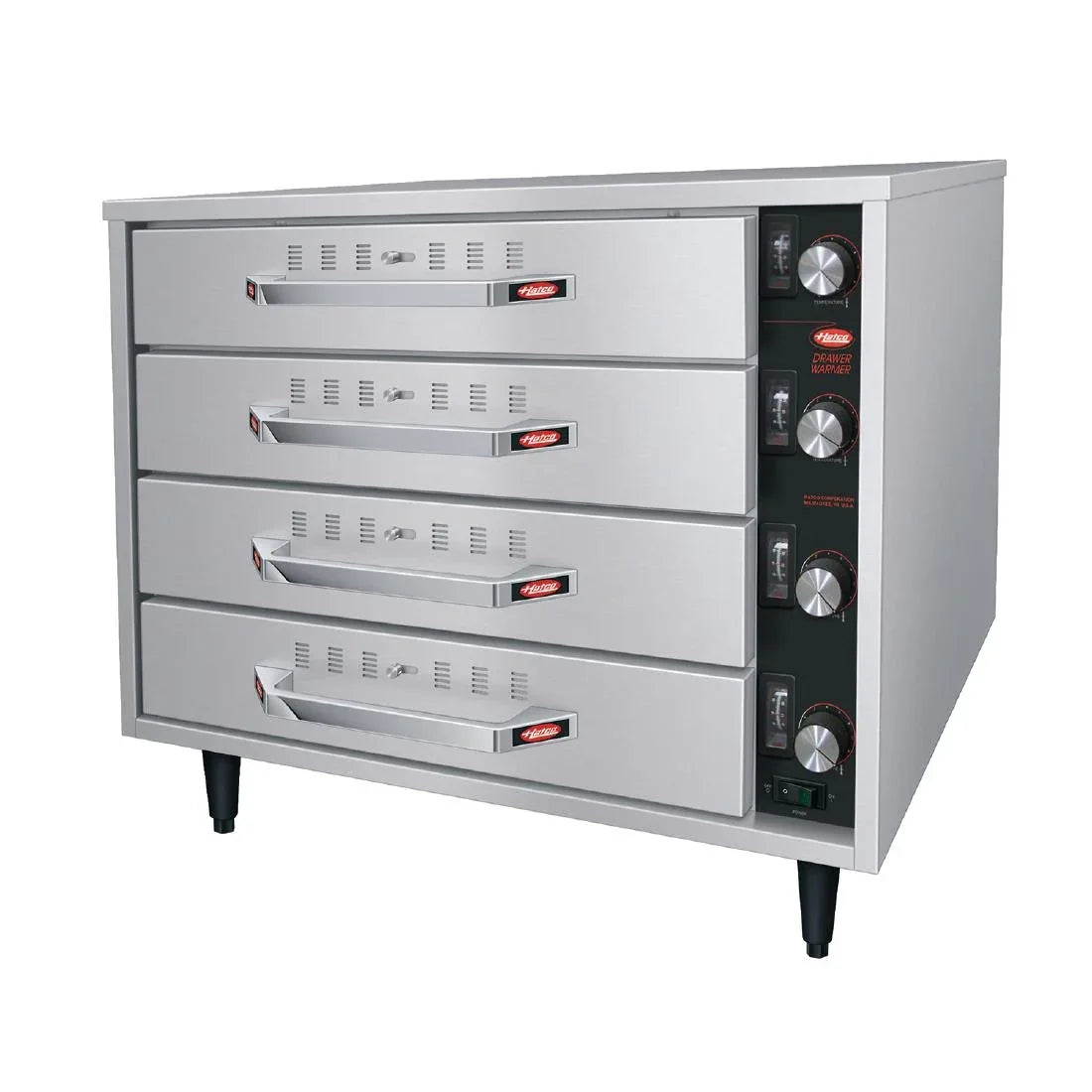 DZ825 Hatco Warming 4 Drawer Freestanding Split Drawer Unit HDW-2R2 - JD Catering Equipment Solutions Ltd