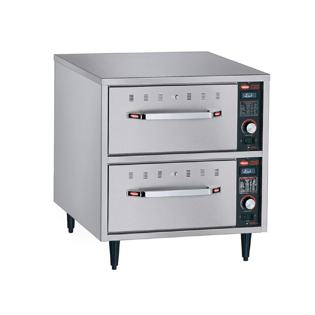 DZ838 Hatco 2 Drawer Narrow Freestanding Warming Drawers HDW-2N
