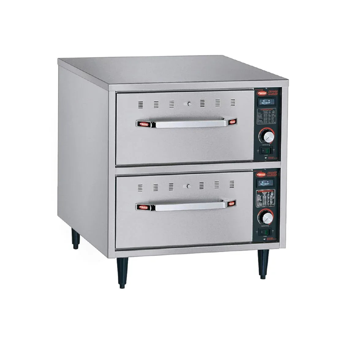 DZ838 Hatco 2 Drawer Narrow Freestanding Warming Drawers HDW-2N - JD Catering Equipment Solutions Ltd