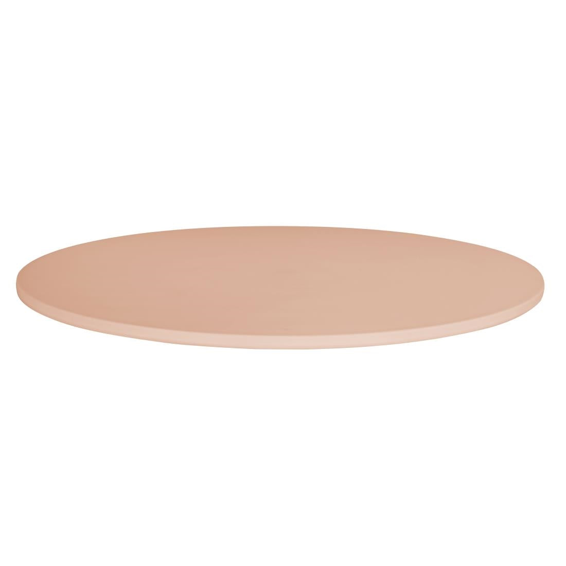 SA830 Bolero Mila 700mm Round Café Table - Light Salmon
