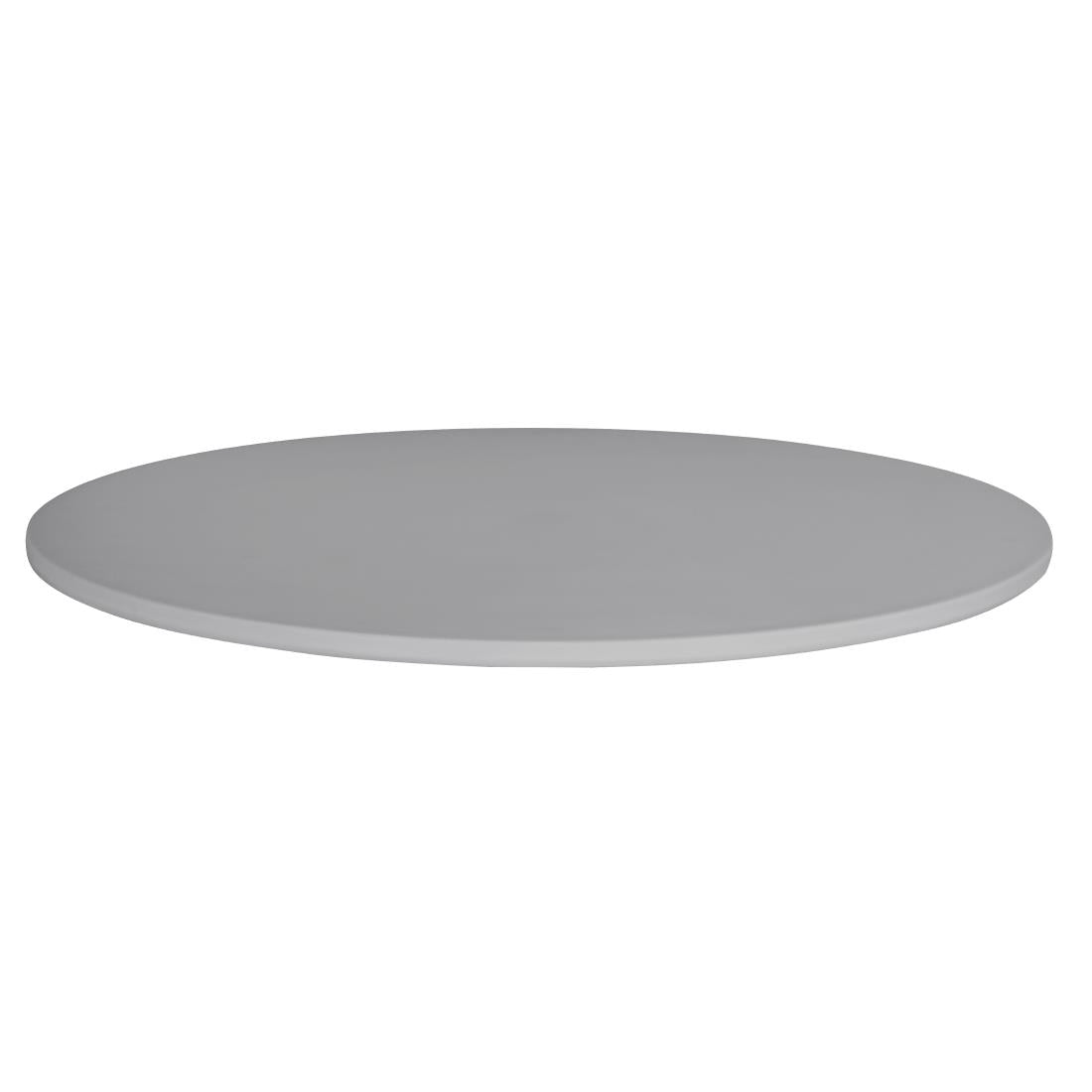 SA831 Bolero Lorenzo 700mm Round Café Table - Medium Grey
