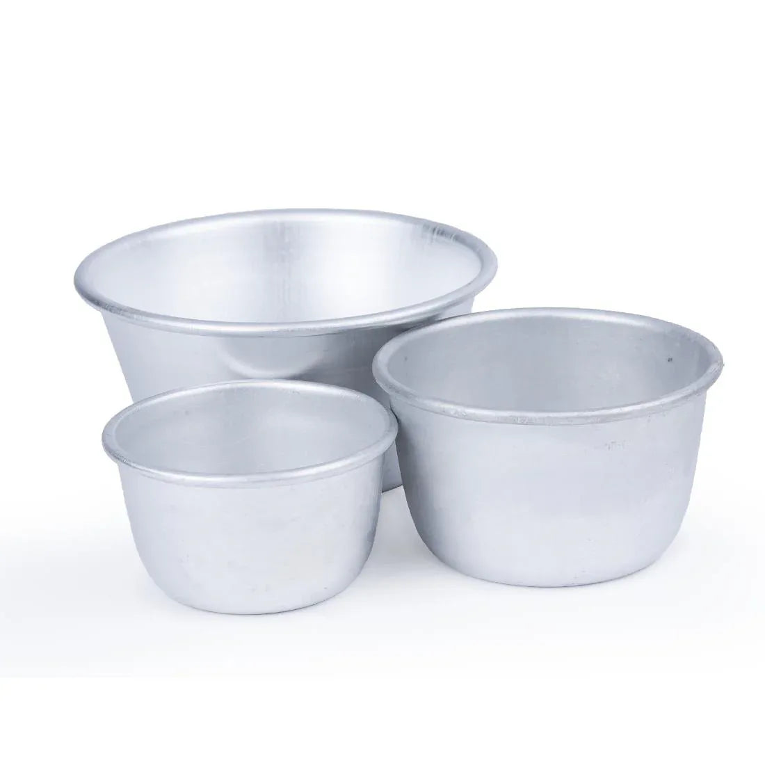 E046 Vogue Aluminium Mini Pudding Basin 284ml E046 - JD Catering Equipment Solutions Ltd