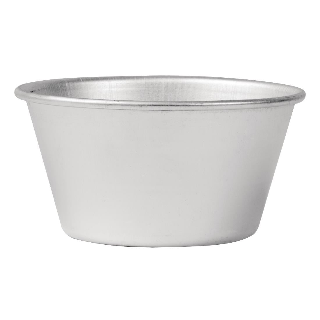 E046 Vogue Aluminium Mini Pudding Basin 284ml E046