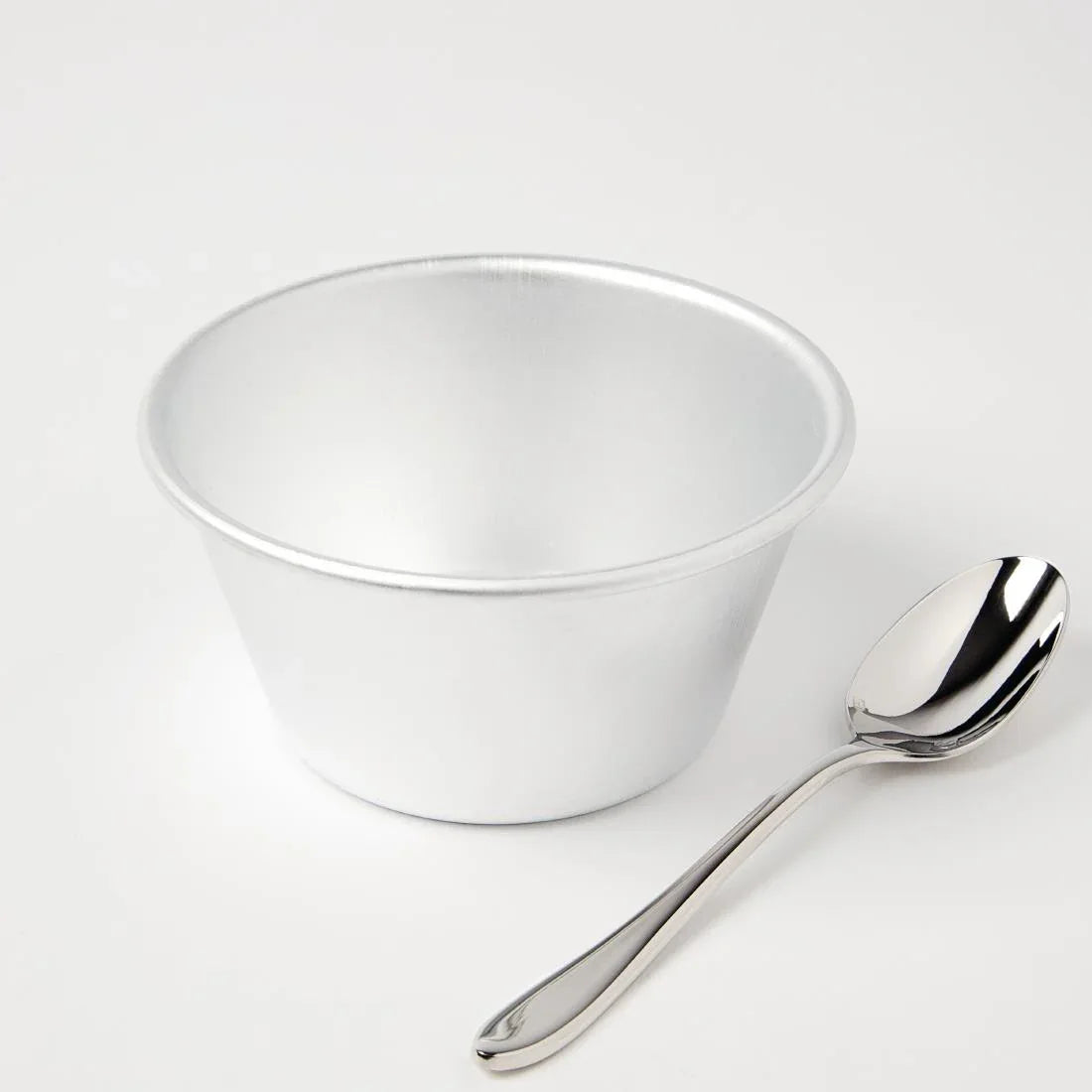 E046 Vogue Aluminium Mini Pudding Basin 284ml E046 - JD Catering Equipment Solutions Ltd